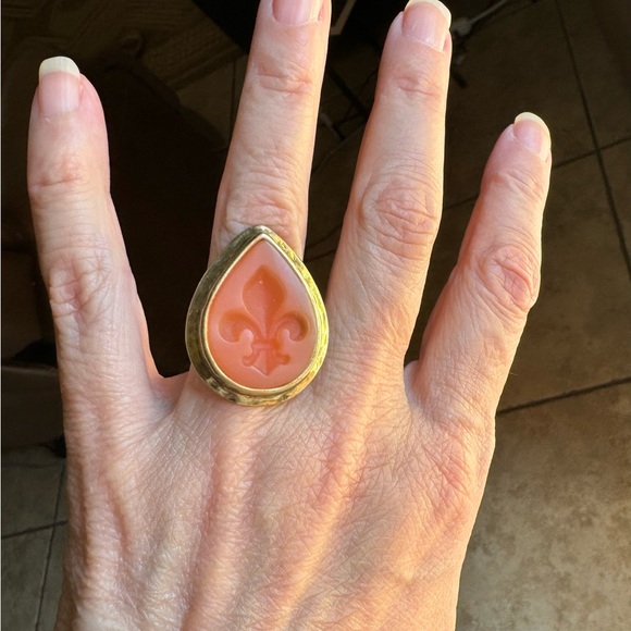 Silpada Fleur de Lis Ring - Picture 3 of 4